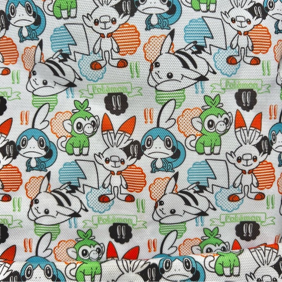 Pokemon Top-Loader Entry Backpack Large Pikachu White Water Resistant Japanese - Picture 10 of 10